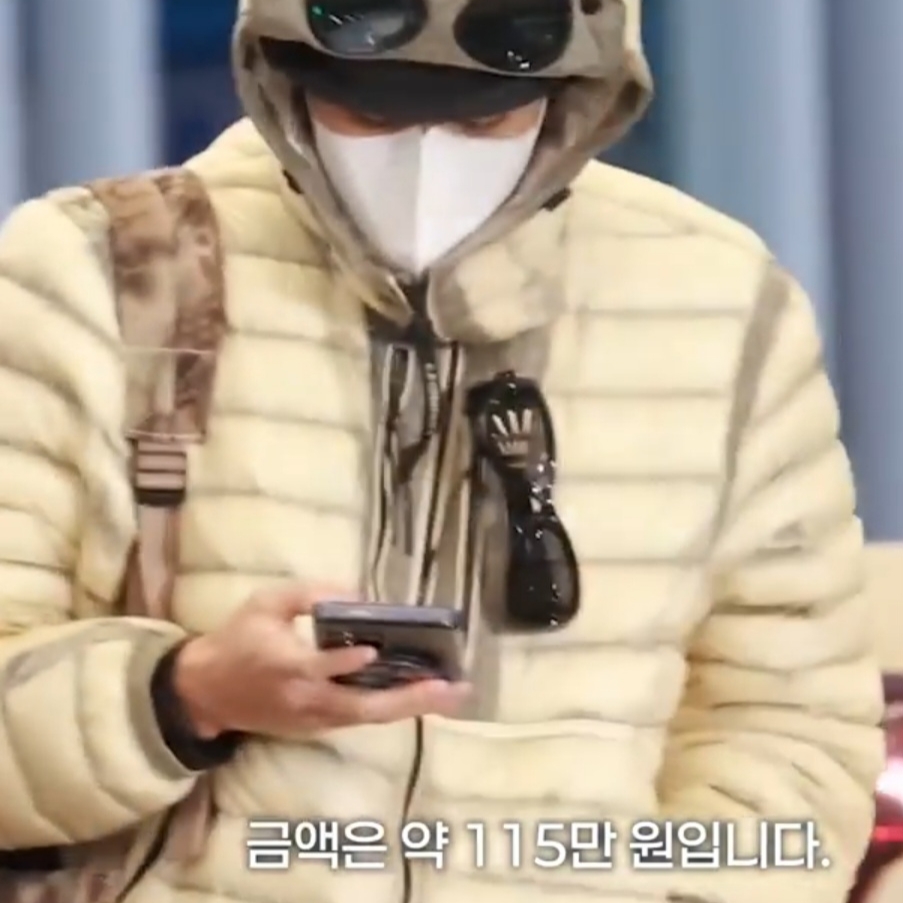 C.P. Company D.D. Shell Hooded Down Jacket Pistachio Shell Beige - 25FW, C.P. Company D.D. Shell Goggle Down Jacket Pistachio Shell Beige - 25FW 착용 스타일