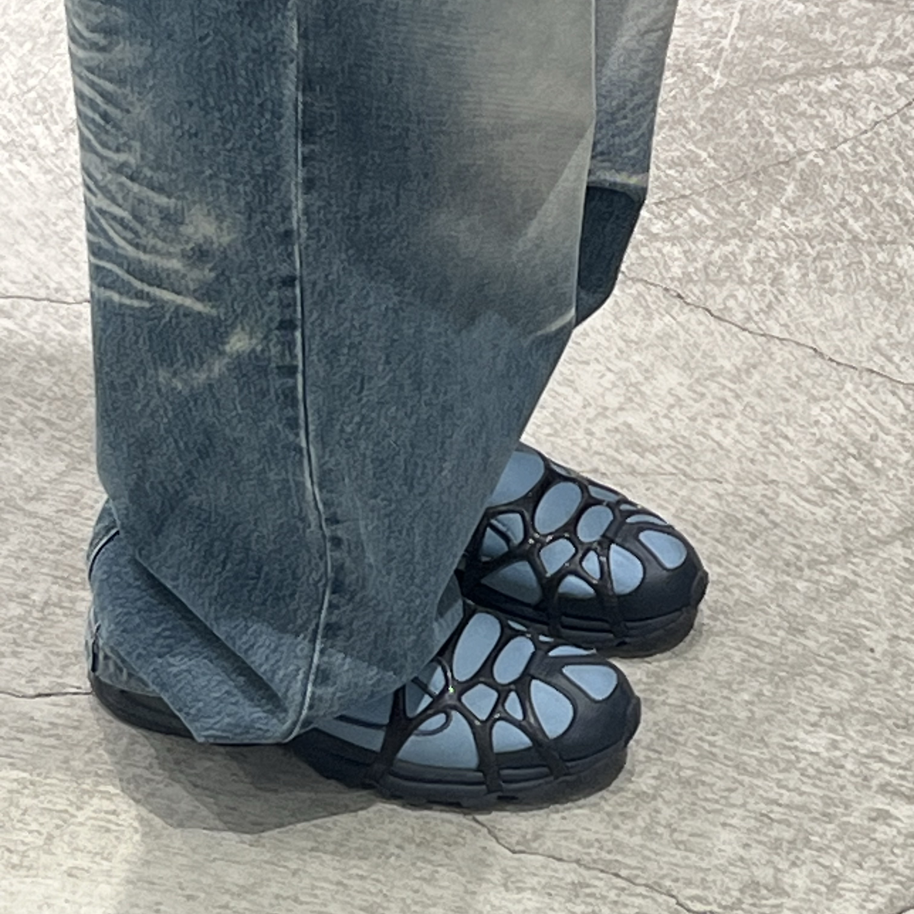 Nike Air Kukini Worn Blue Obsidian 착용 스타일 - 2