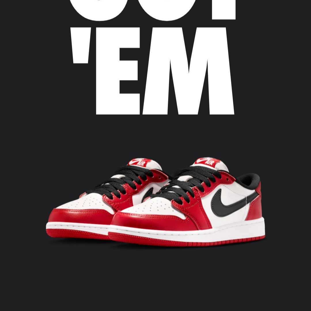 (GS) Jordan 1 Retro Low OG Chicago 착용 스타일