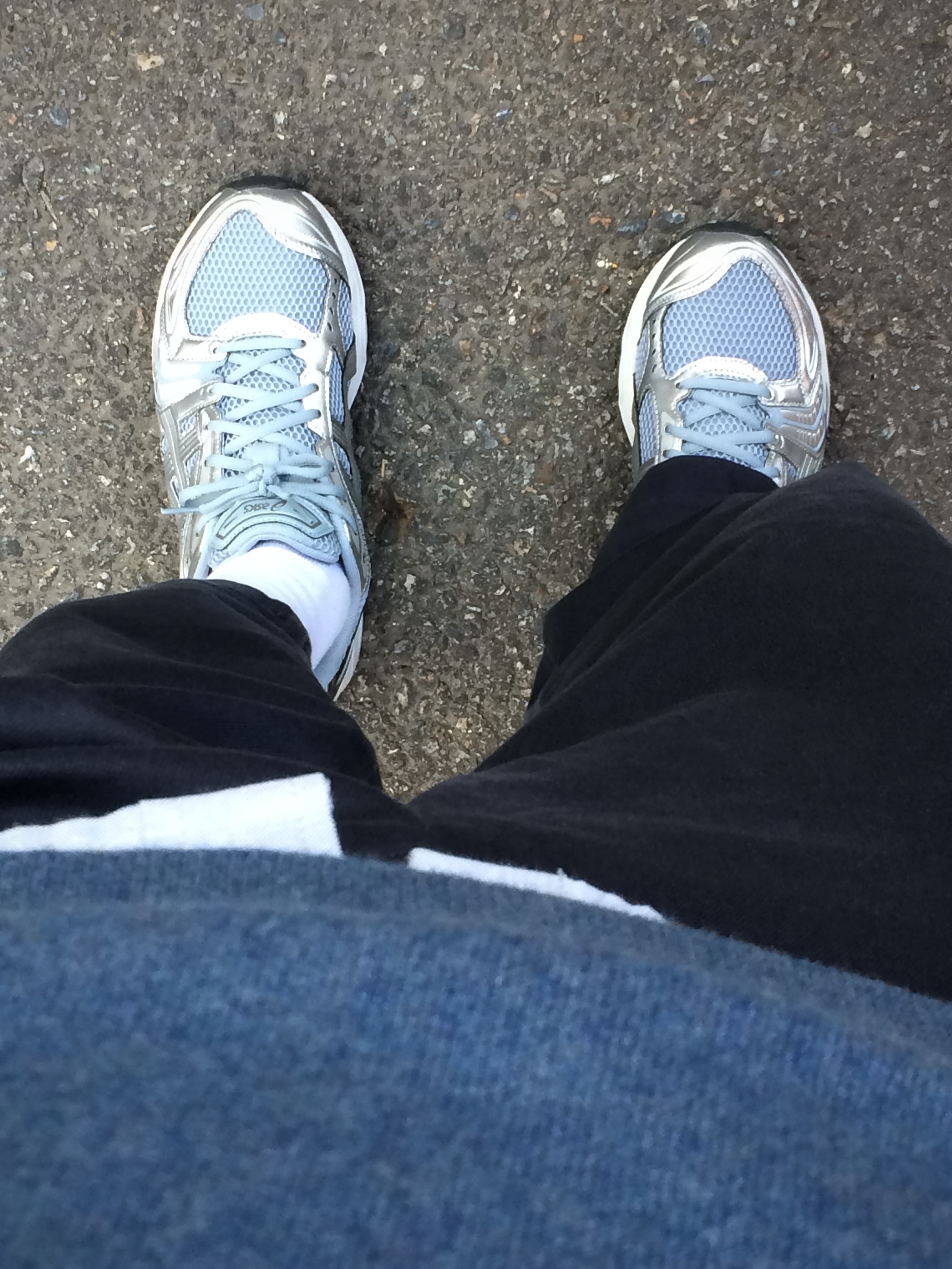 Asics Gel-Kayano 14 Dolphin Grey Pure Silver 착용 스타일 - 6