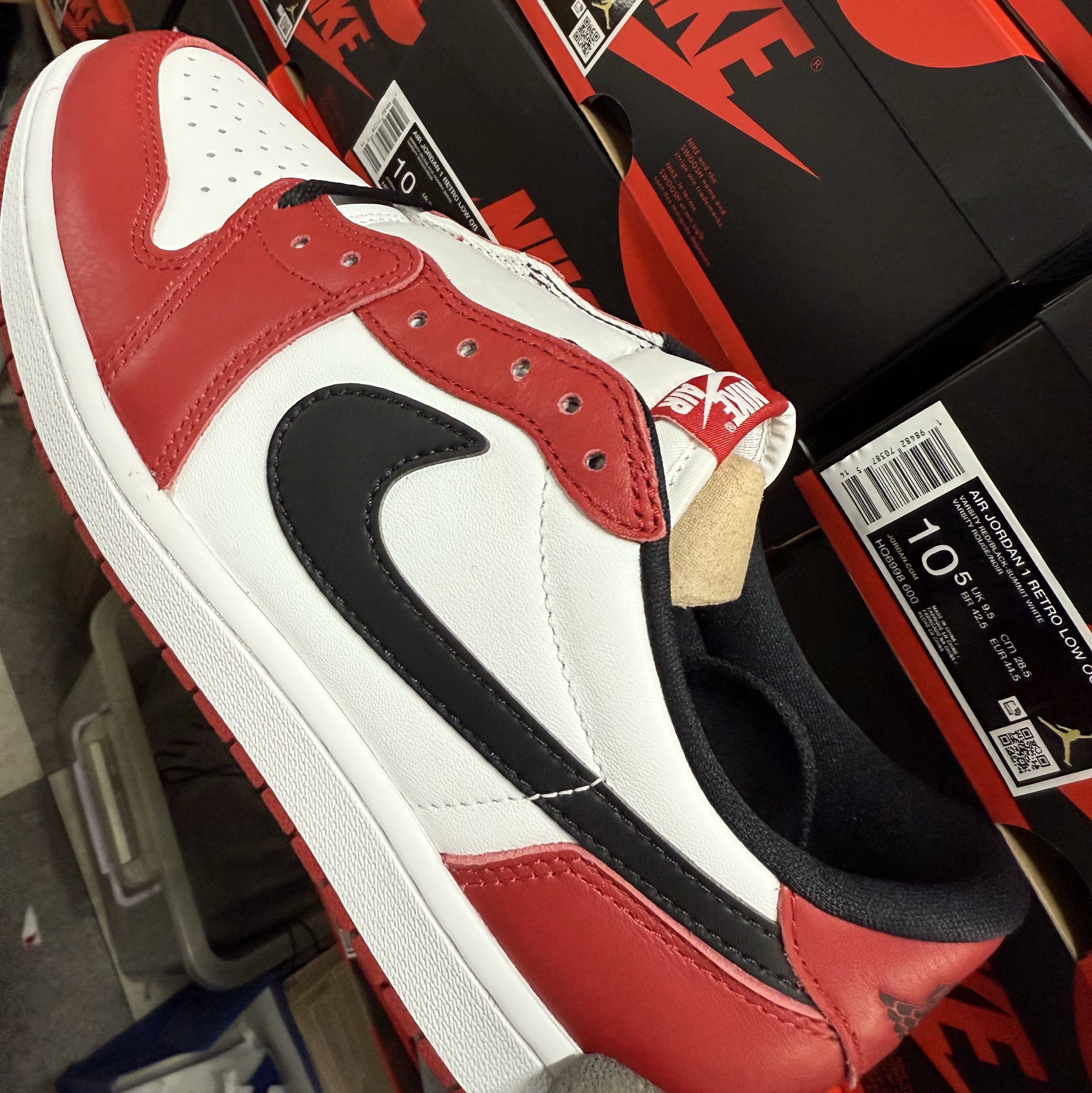 Jordan 1 Retro Low OG Chicago 착용 스타일