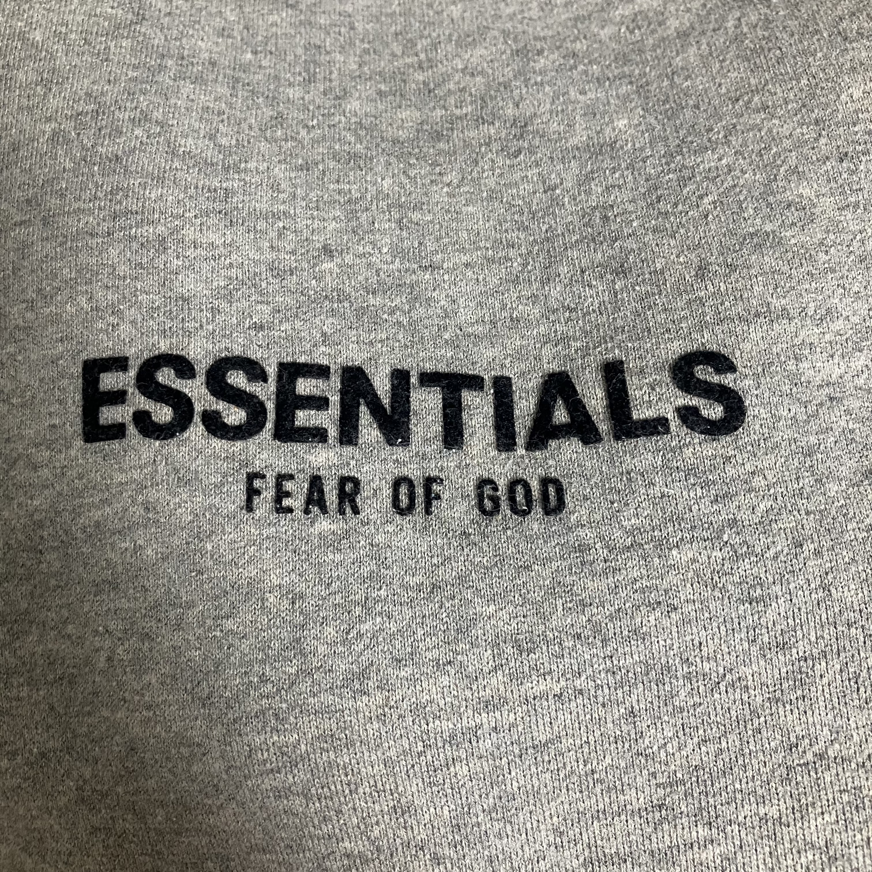 Essentials The Core Collection Hoodie Dark Oatmeal 착용 스타일 - 1