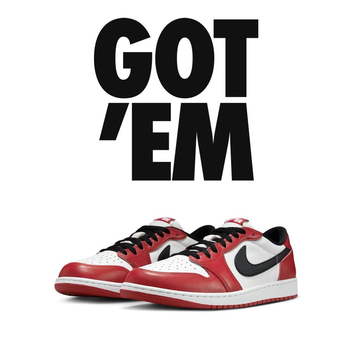 Jordan 1 Retro Low OG Chicago 착용 스타일