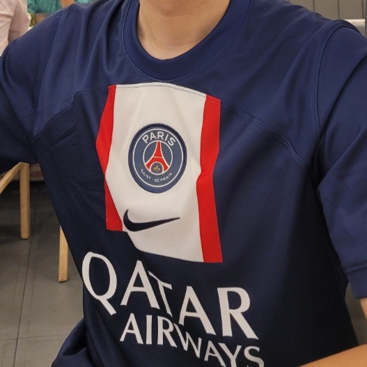 Nike Paris Saint-Germain 2022/23 Dri-Fit Stadium Home Jersey Midnight Navy (Non Marking Ver.) 착용 스타일