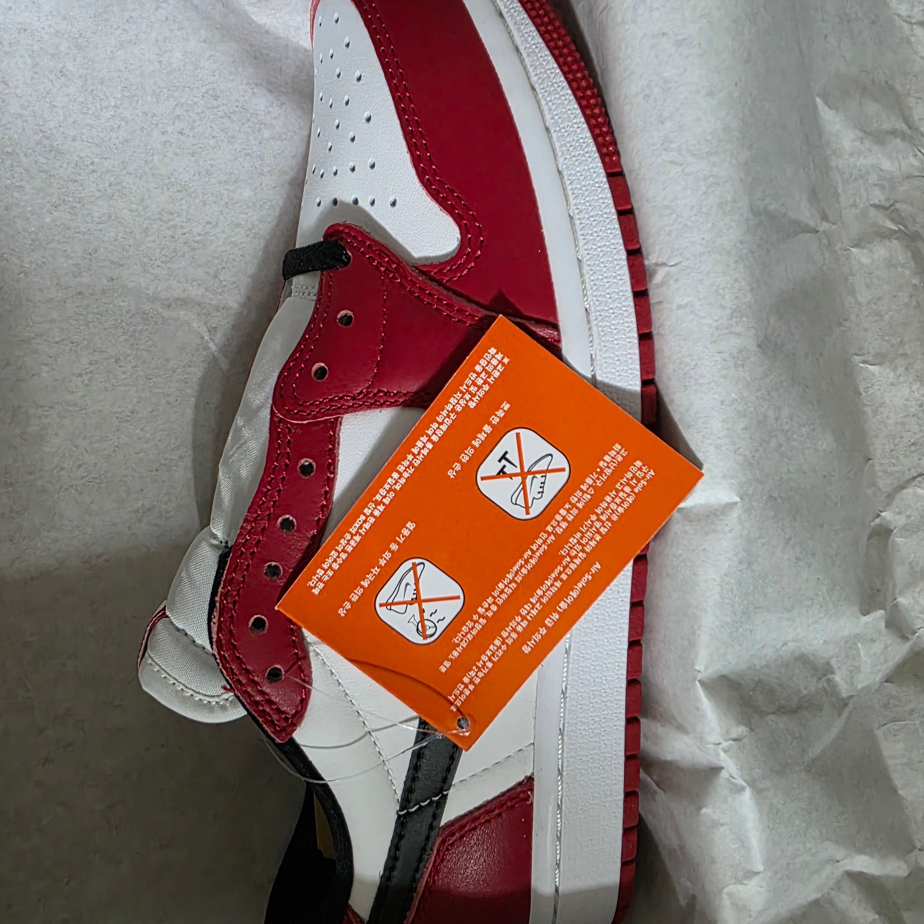 Jordan 1 Retro Low OG Chicago 착용 스타일 - 8