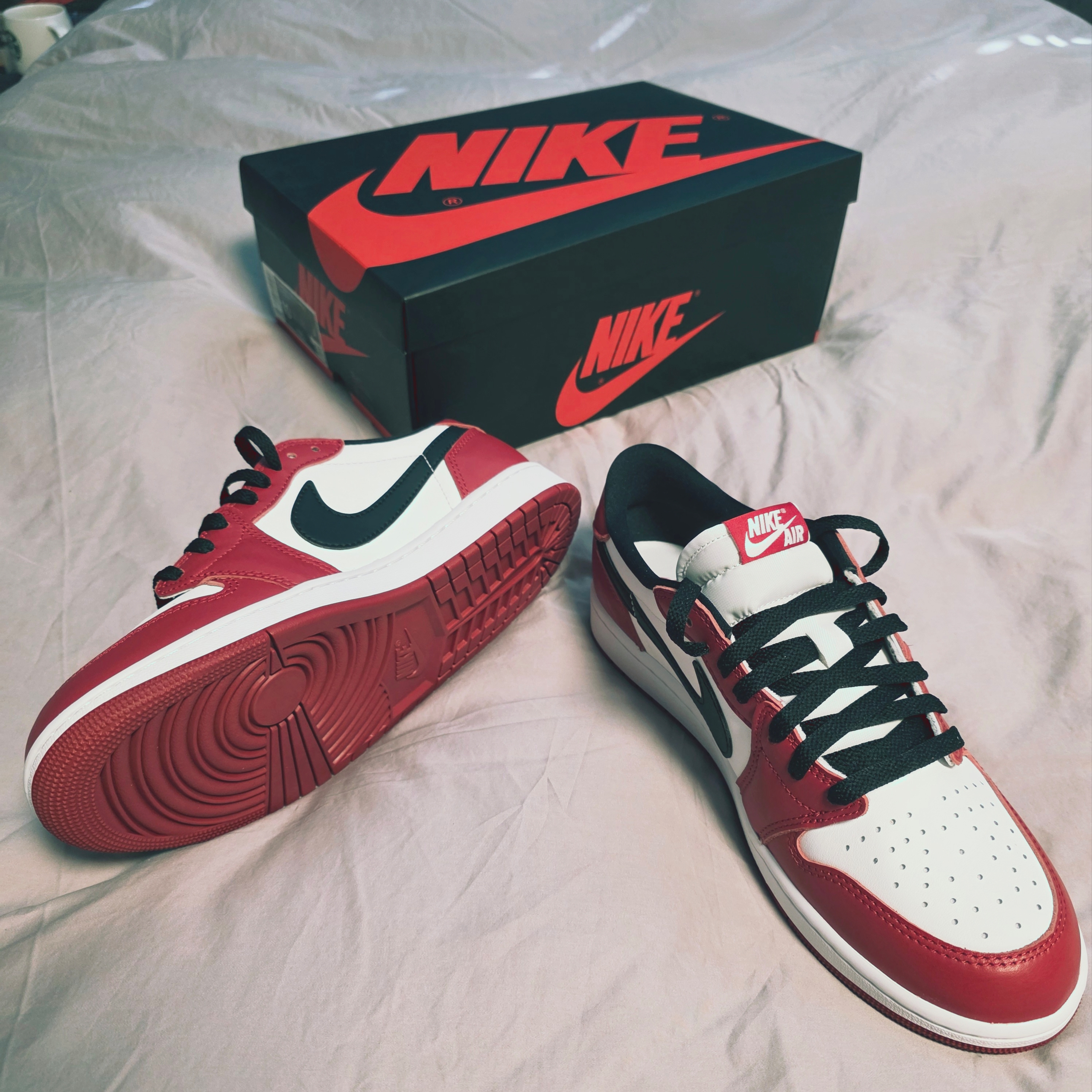 Jordan 1 Retro Low OG Chicago 착용 스타일 - 2