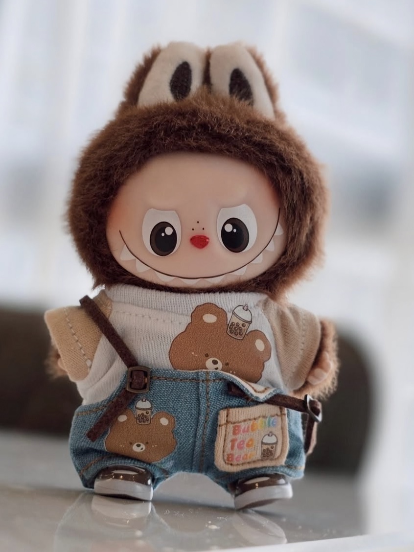 Pop Mart Labubu The Monsters Pin For Love Series Vinyl Plush Pendant (A-M) L (Opened Case) 착용 스타일