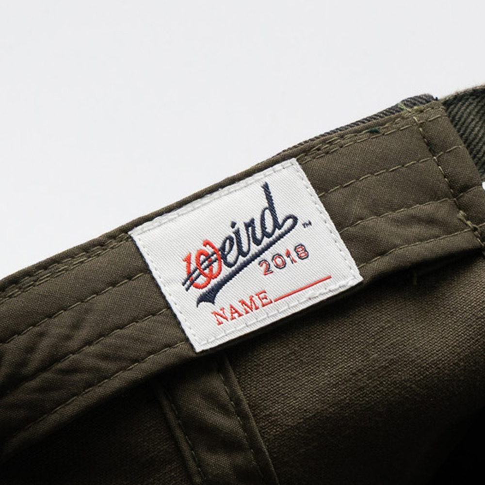 위얼드월드 워시드 카모 웨이브로고 볼캡(Weird World Washed Camo Wave Logo Ball Cap) - 5