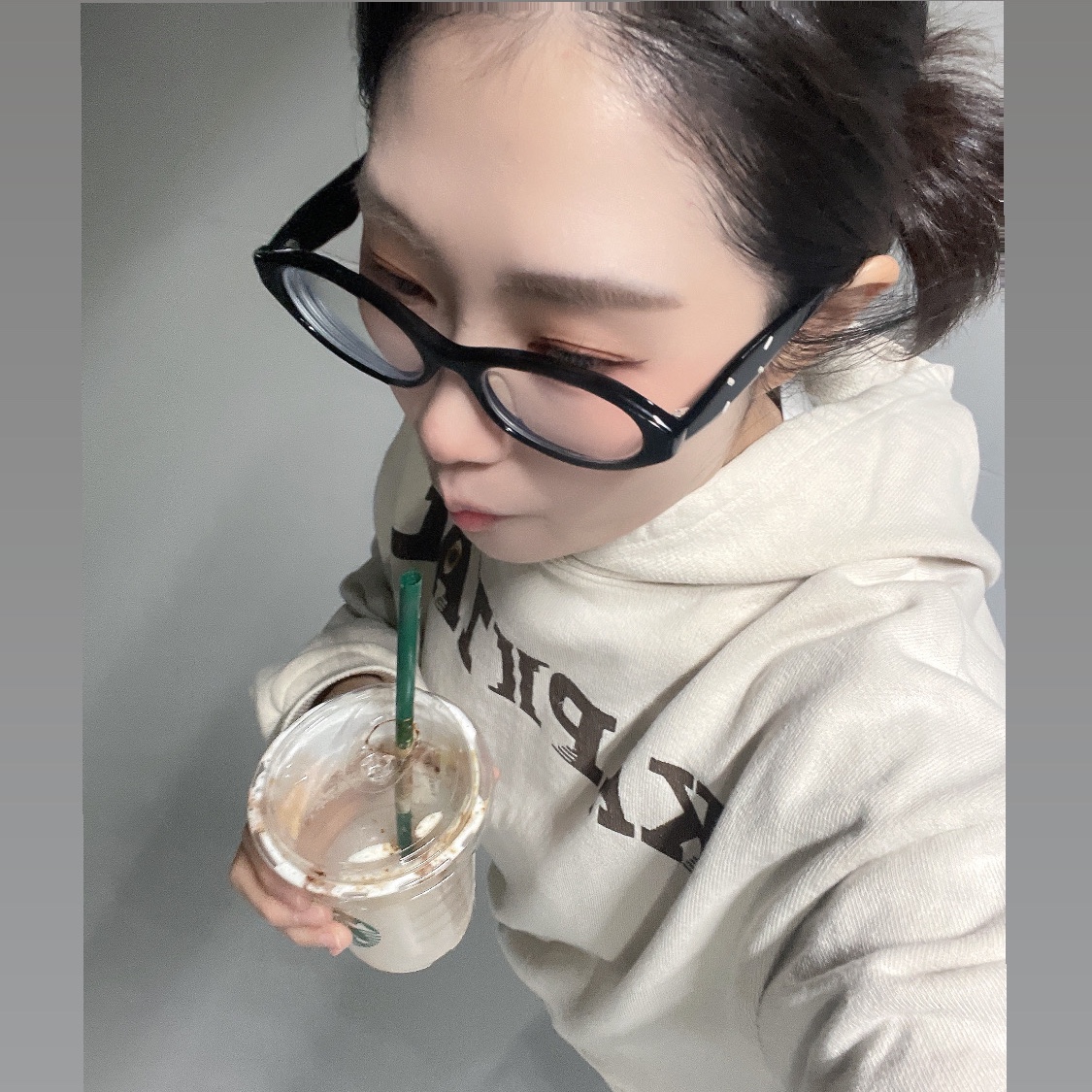 Kapital Fleece Hooded Sweatshirt Speakeasy Kapital Pt Kinari, Gentle Monster x Maison Margiela MM209 Black Clear 착용 스타일