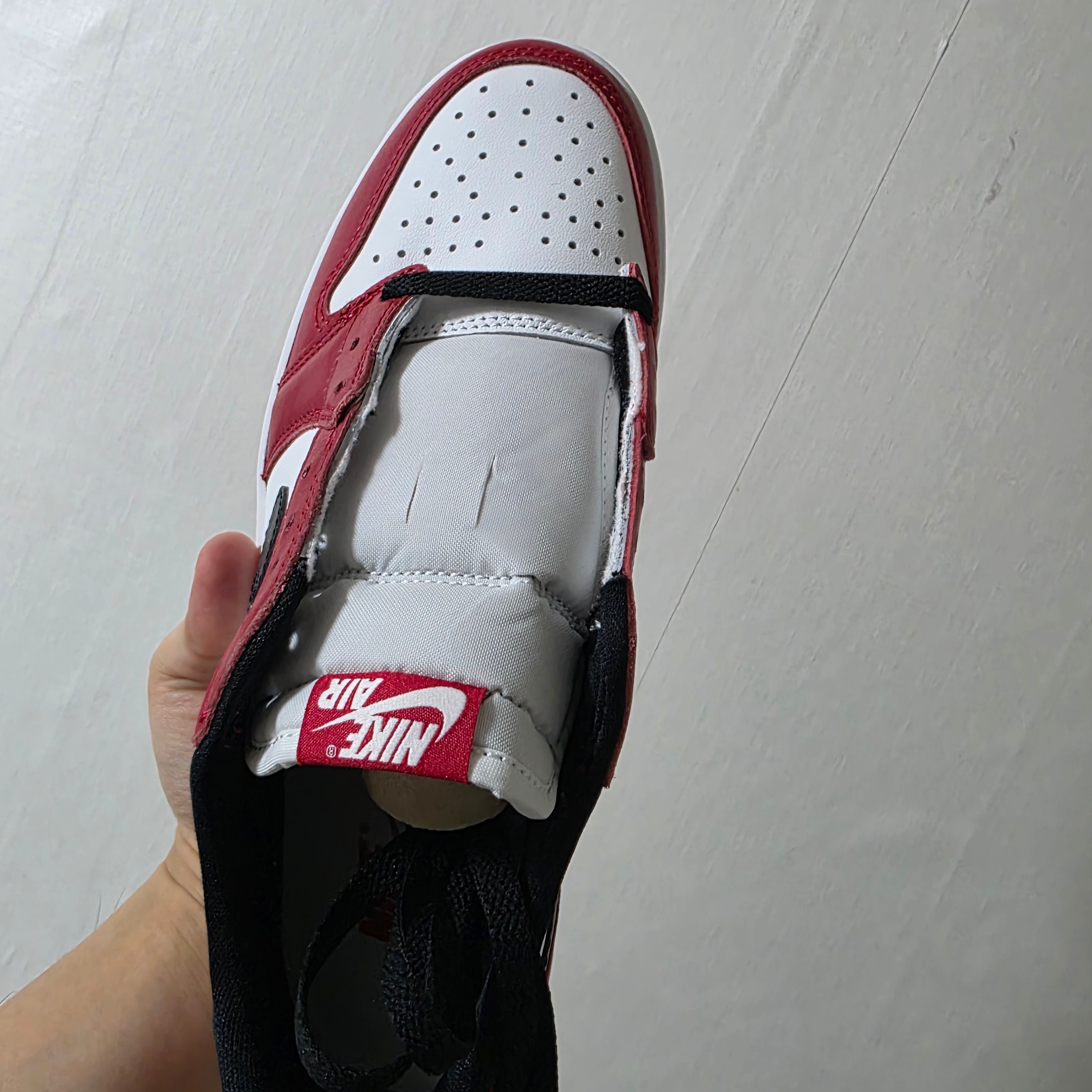 Jordan 1 Retro Low OG Chicago 착용 스타일 - 6
