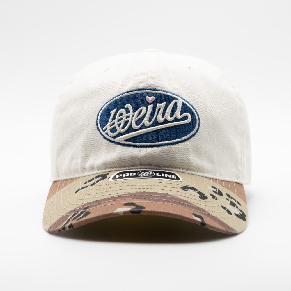 위얼드월드 서클로고와펜 데저트 카모 볼캡(Weird World Circle Logo Wappen Desert Camo Ball Cap) - 2