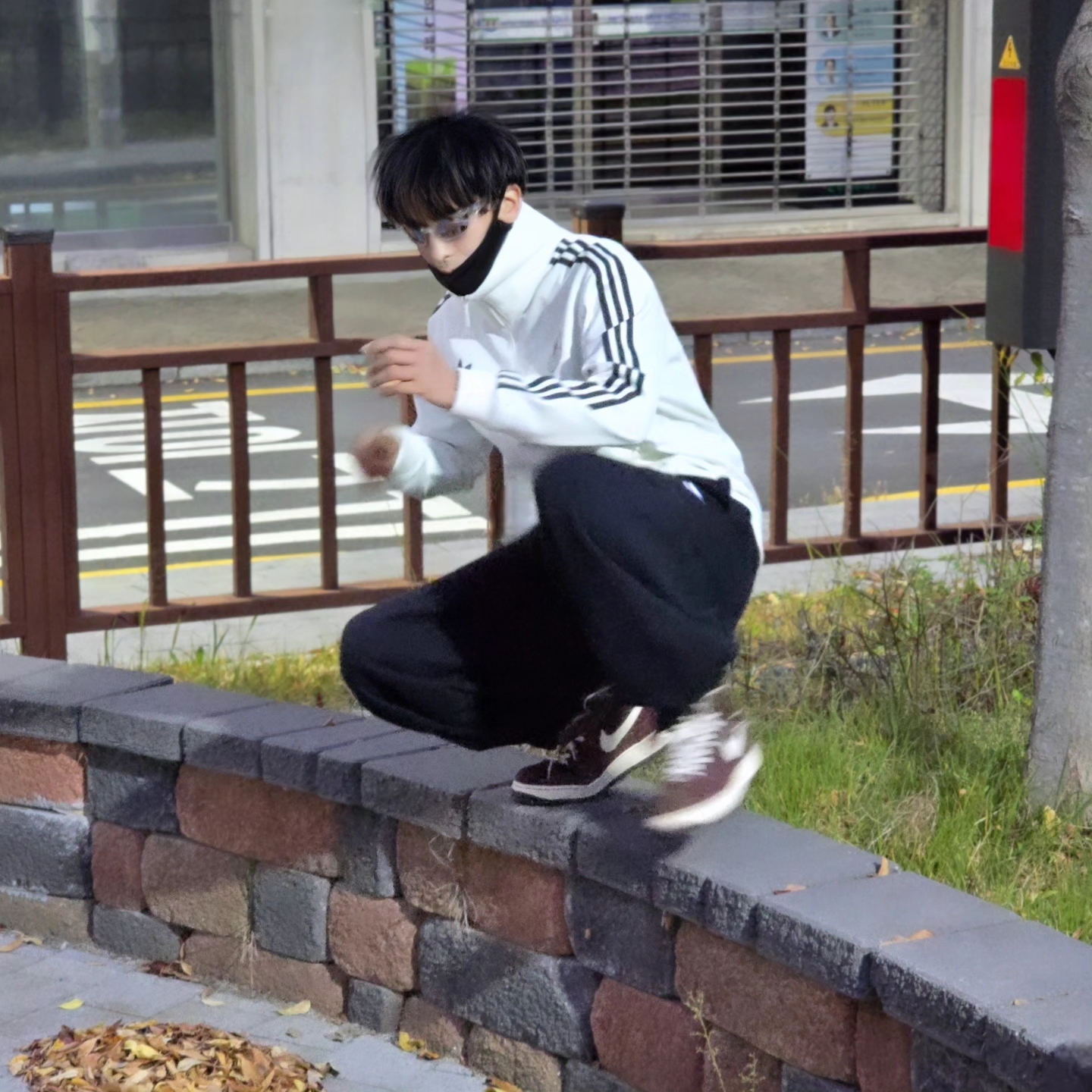 Adidas German Beckenbauer Track Top Off White - KR Sizing, Adidas German Beckenbauer Track Top Off White - US Sizing 착용 스타일 - 6