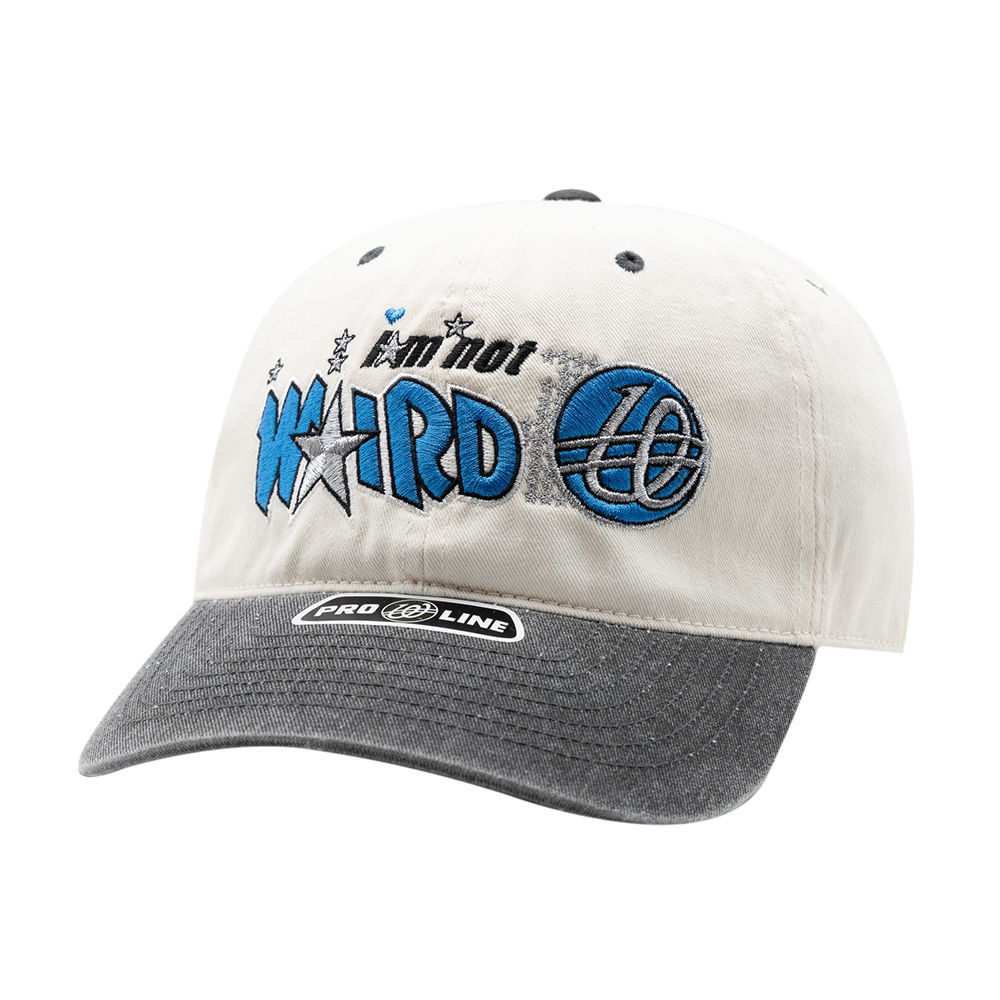 P00000JR Weird World I'm not weird Pigment Ball Cap