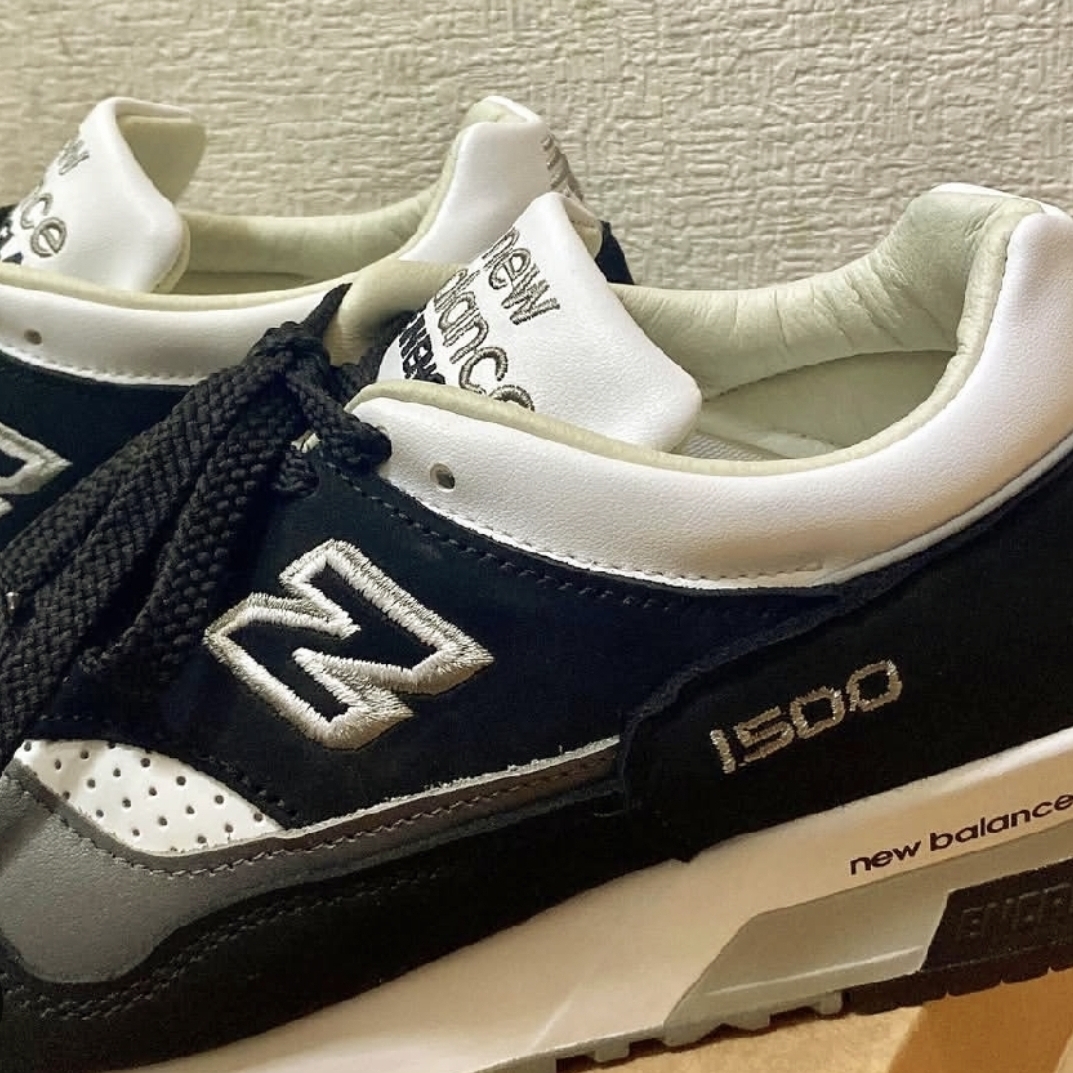 New Balance 1500 Made in UK Black White 착용 스타일