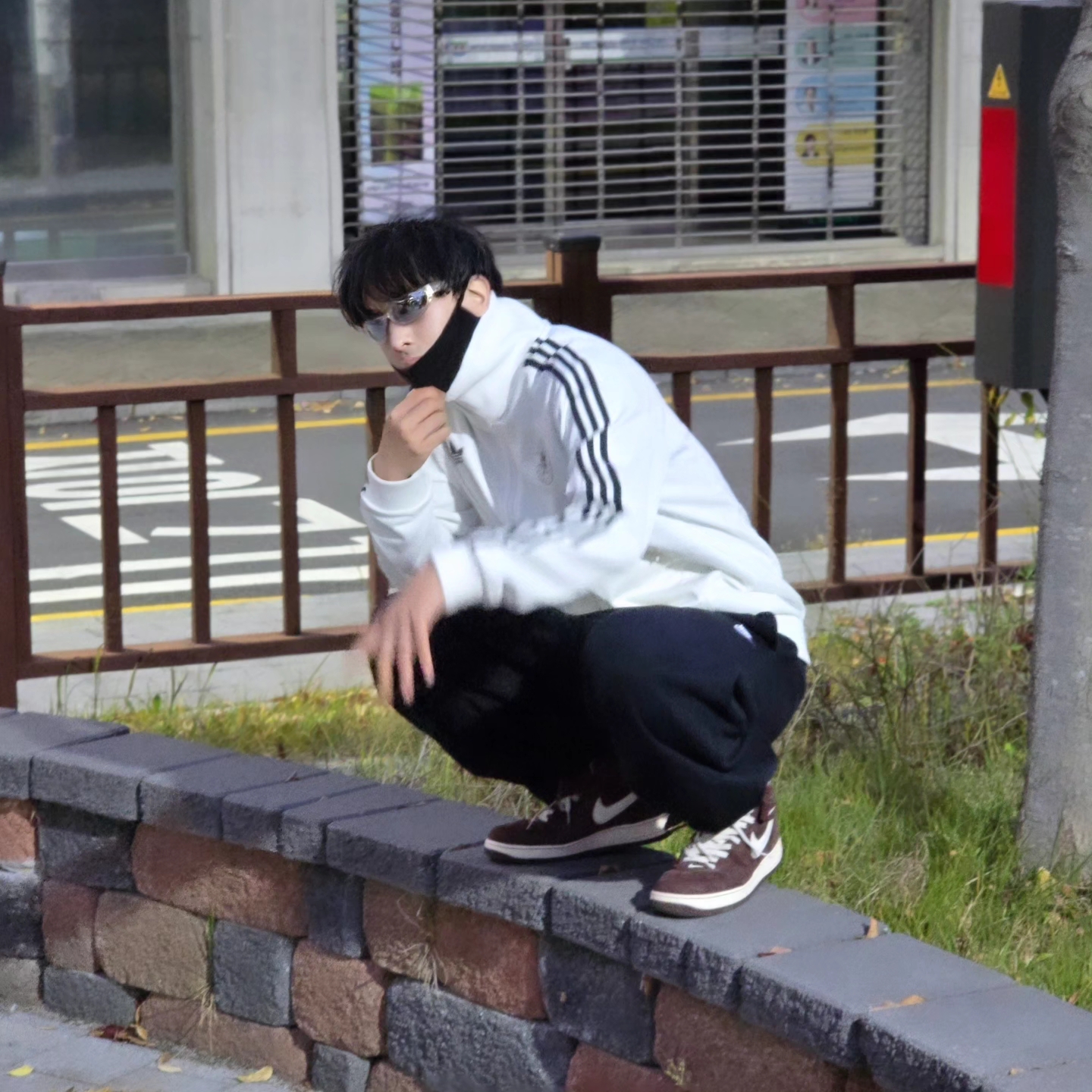 Adidas German Beckenbauer Track Top Off White - KR Sizing, Adidas German Beckenbauer Track Top Off White - US Sizing 착용 스타일 - 5