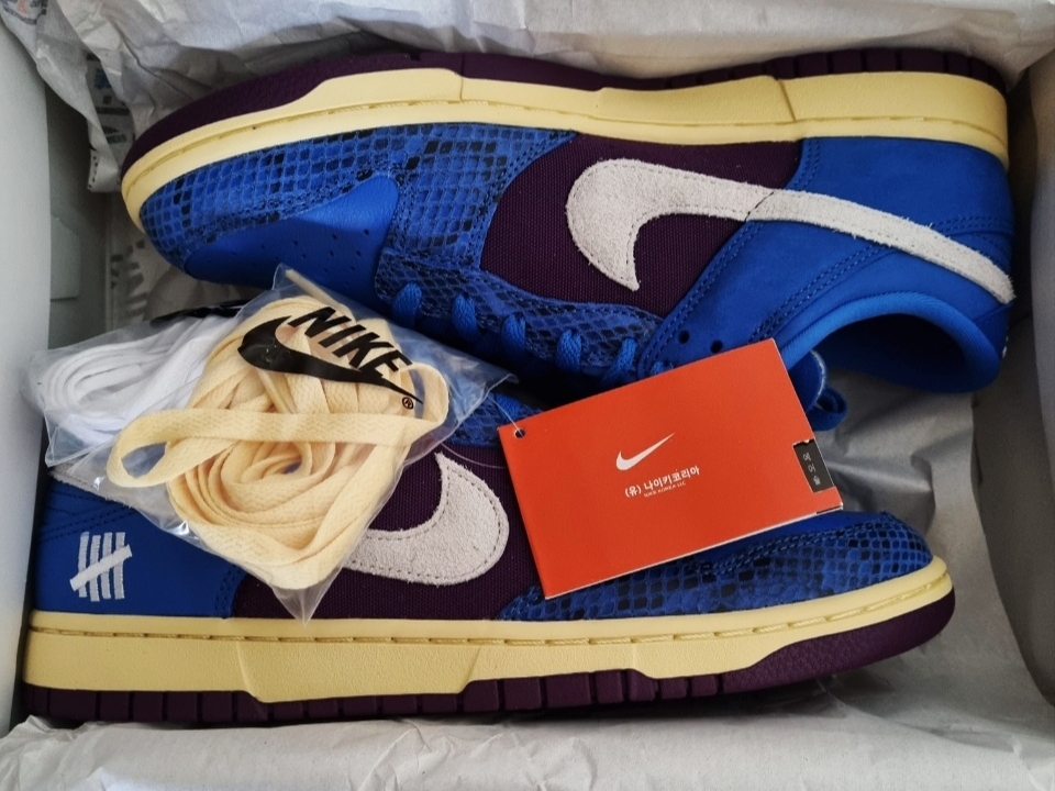 Nike x Undefeated Dunk Low SP 5 On It 착용 스타일