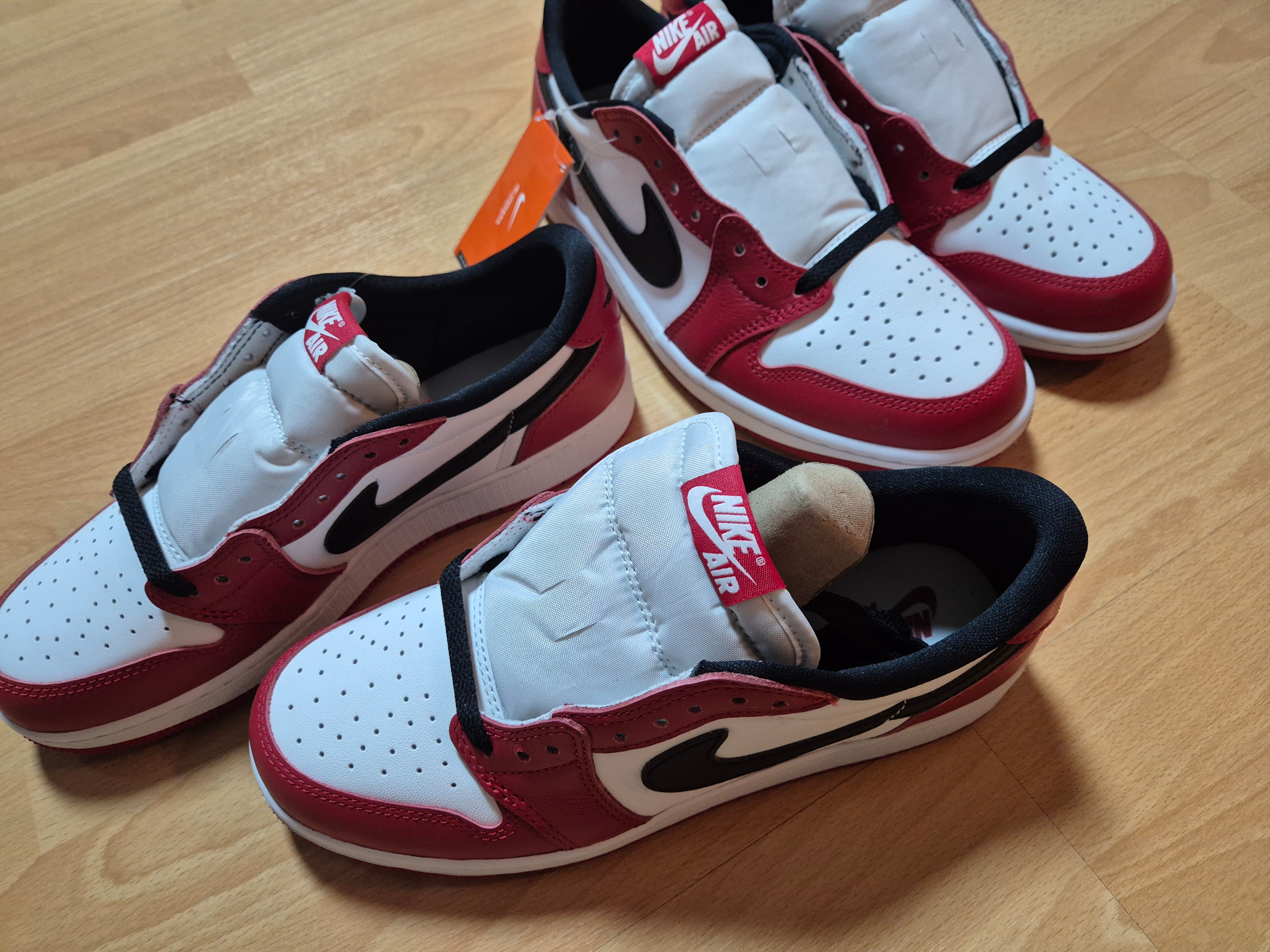 Jordan 1 Retro Low OG Chicago 착용 스타일 - 2