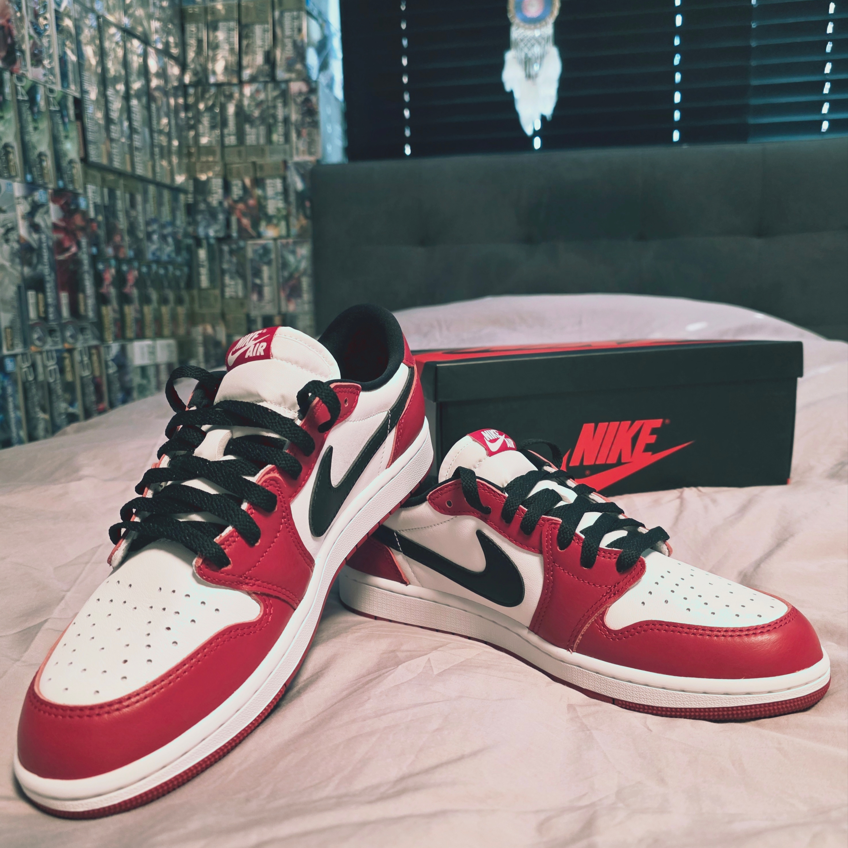 Jordan 1 Retro Low OG Chicago 착용 스타일 - 4