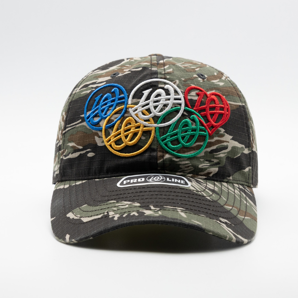 위얼드월드 하트 올림픽 타이거카모 볼캡(Weird World Heart Olympic Tiger Camo Ball Cap) - 2
