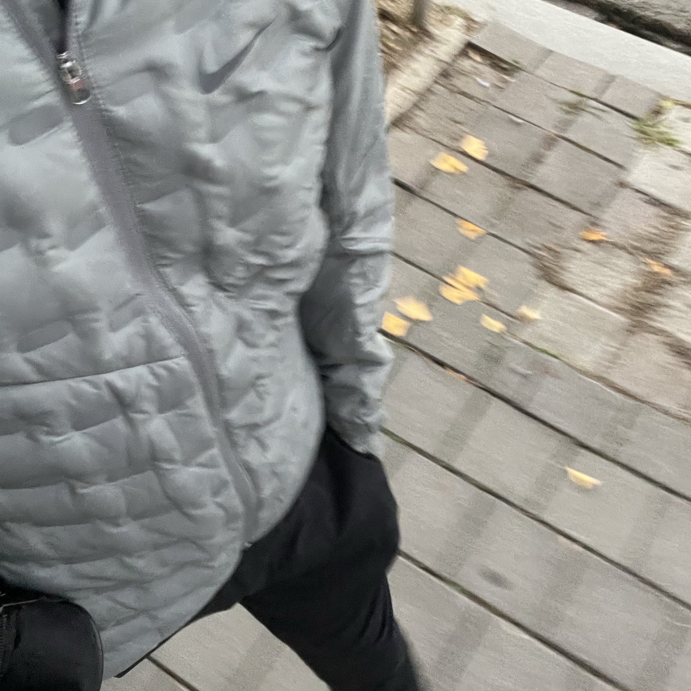 Nike Therma-Fit ADV Aeroloft Repel Down Running Jacket Smoke Grey - Asia 착용 스타일