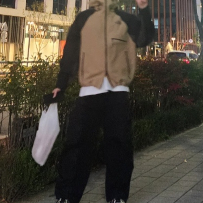 The North Face White Label Slope 3L Jacket Charcoal Grey 착용 스타일
