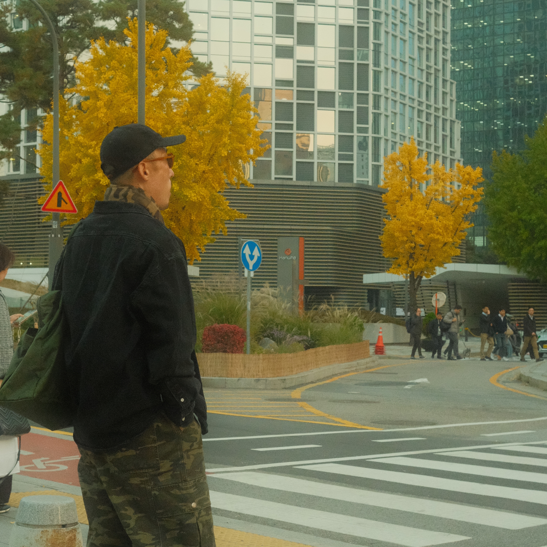 Carhartt Canvas Cap Black 착용 스타일 - 1