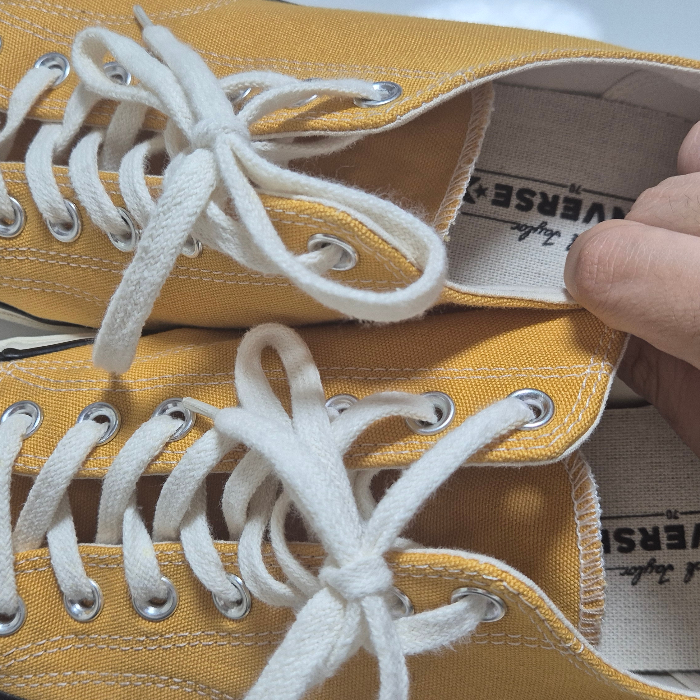Converse Chuck 70 Ox Vintage Canvas Sunflower 착용 스타일