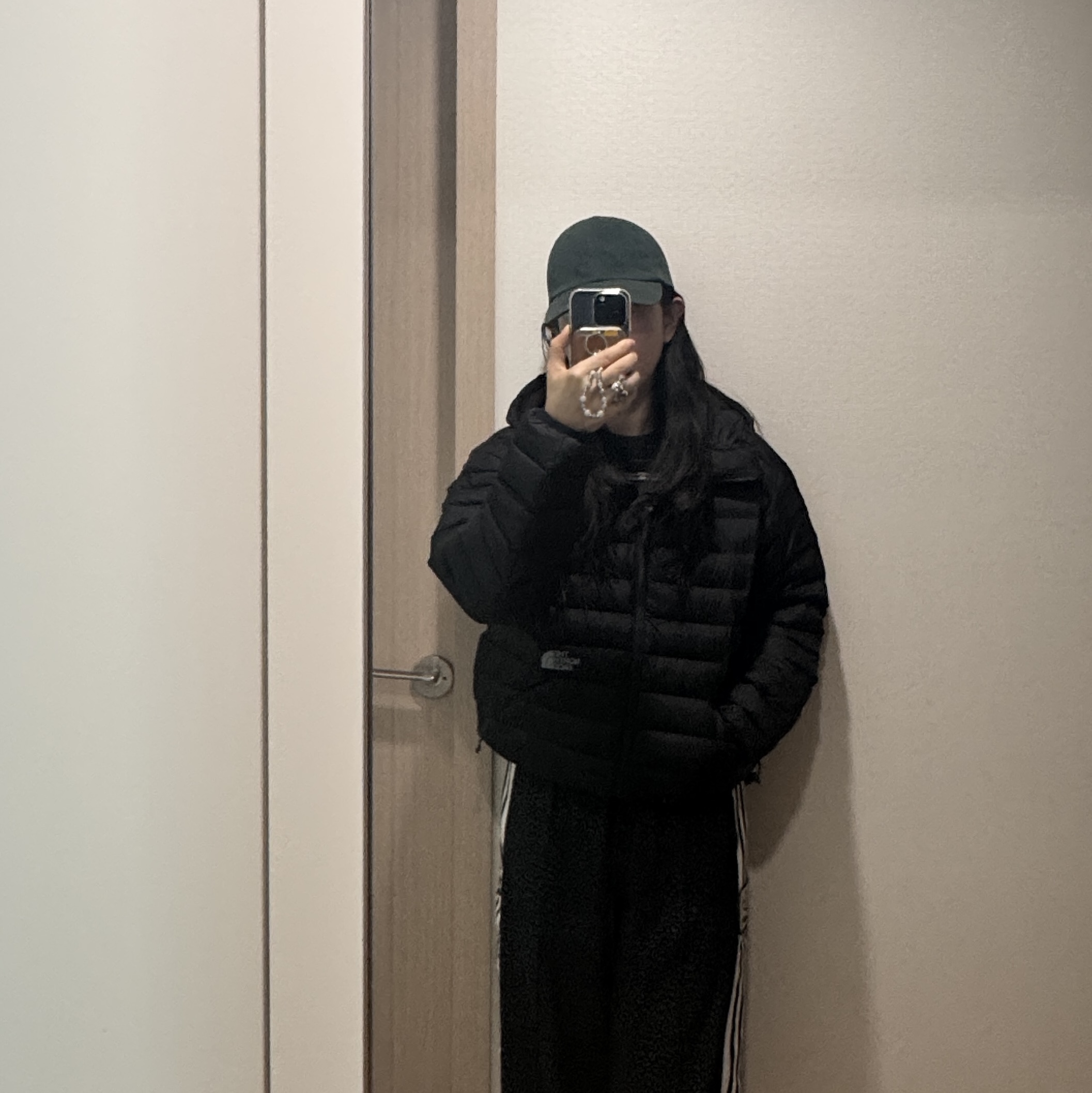 The North Face Ventus On Jacket Black 착용 스타일 - 1