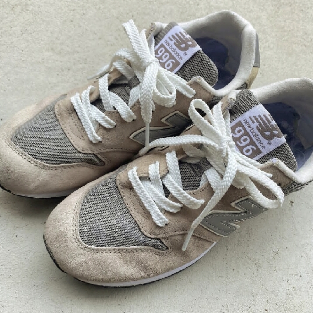 New Balance Made in USA 996 Grey 착용 스타일