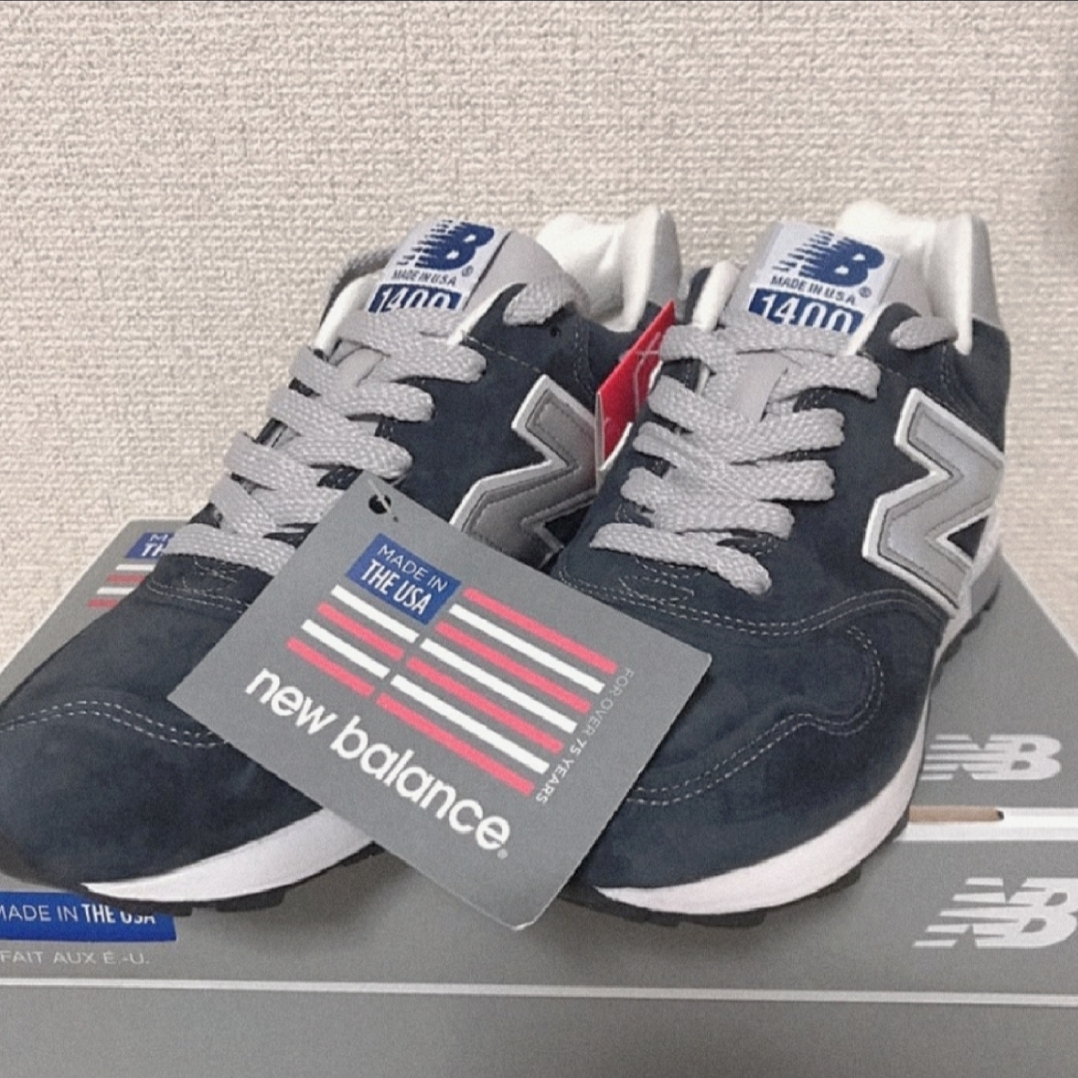 New Balance 1400 Made in USA Navy 착용 스타일