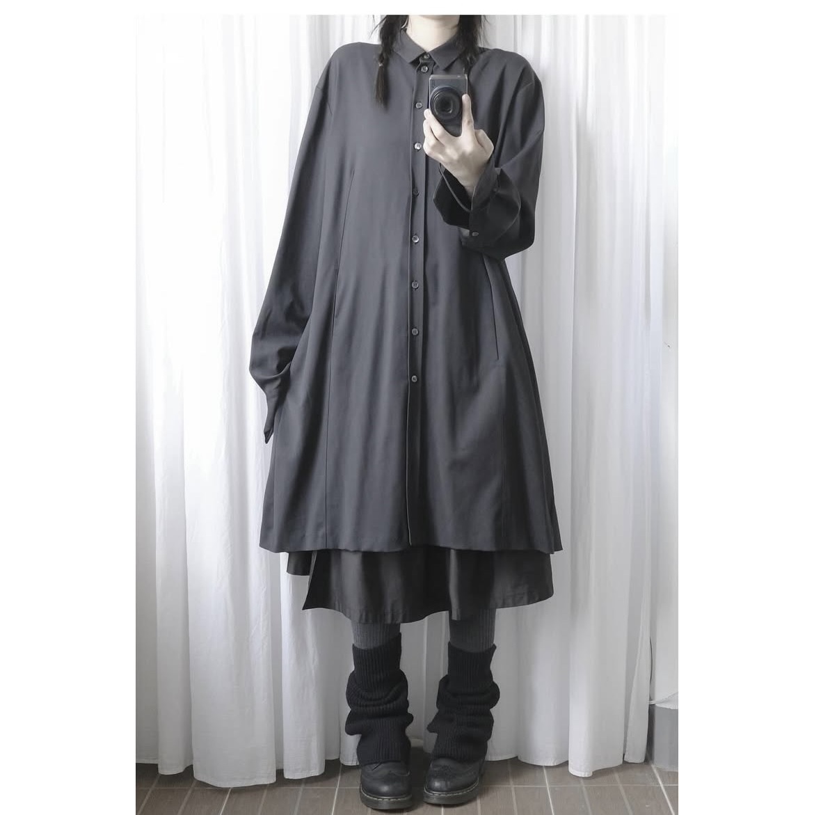 Dr. Martens 1461 Smooth Black 착용 스타일