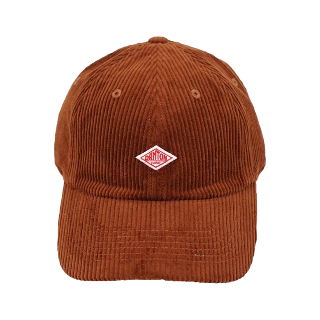 DT-H0227 Danton Coduroy 6-Panel Cap Deep Orange