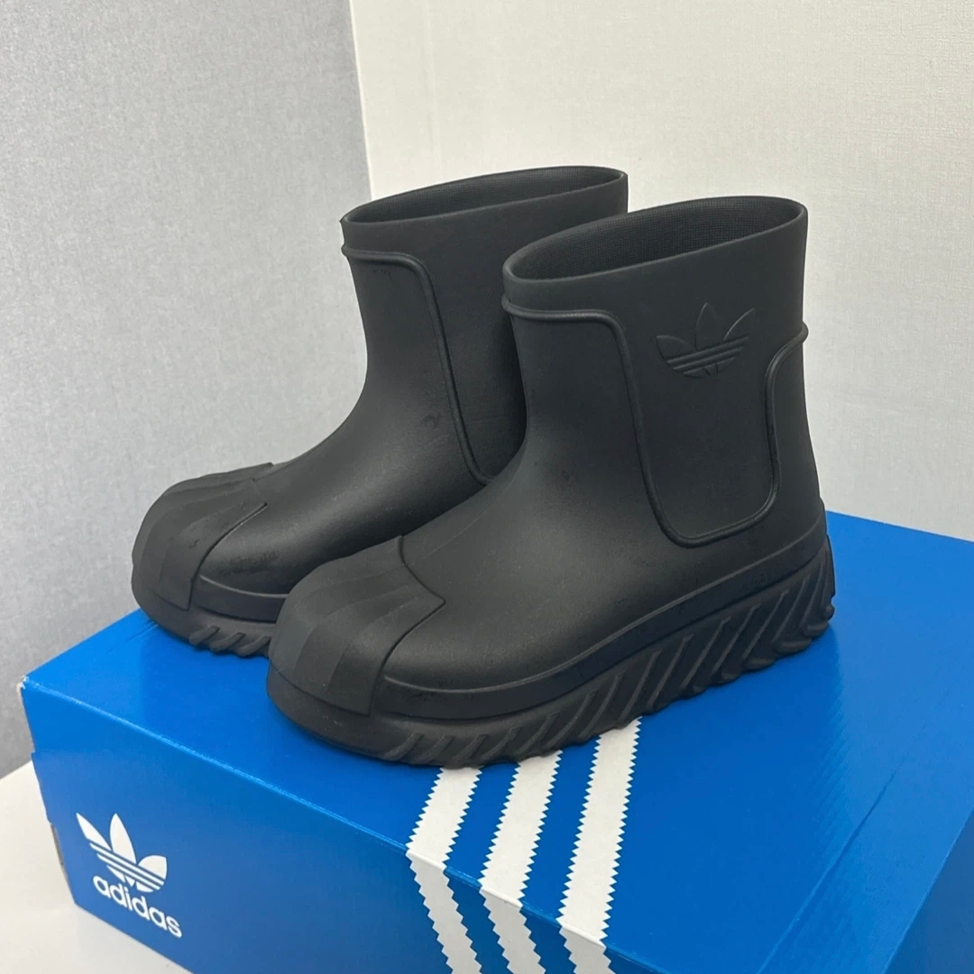 (W) Adidas Adifom Superstar Boot Black 착용 스타일