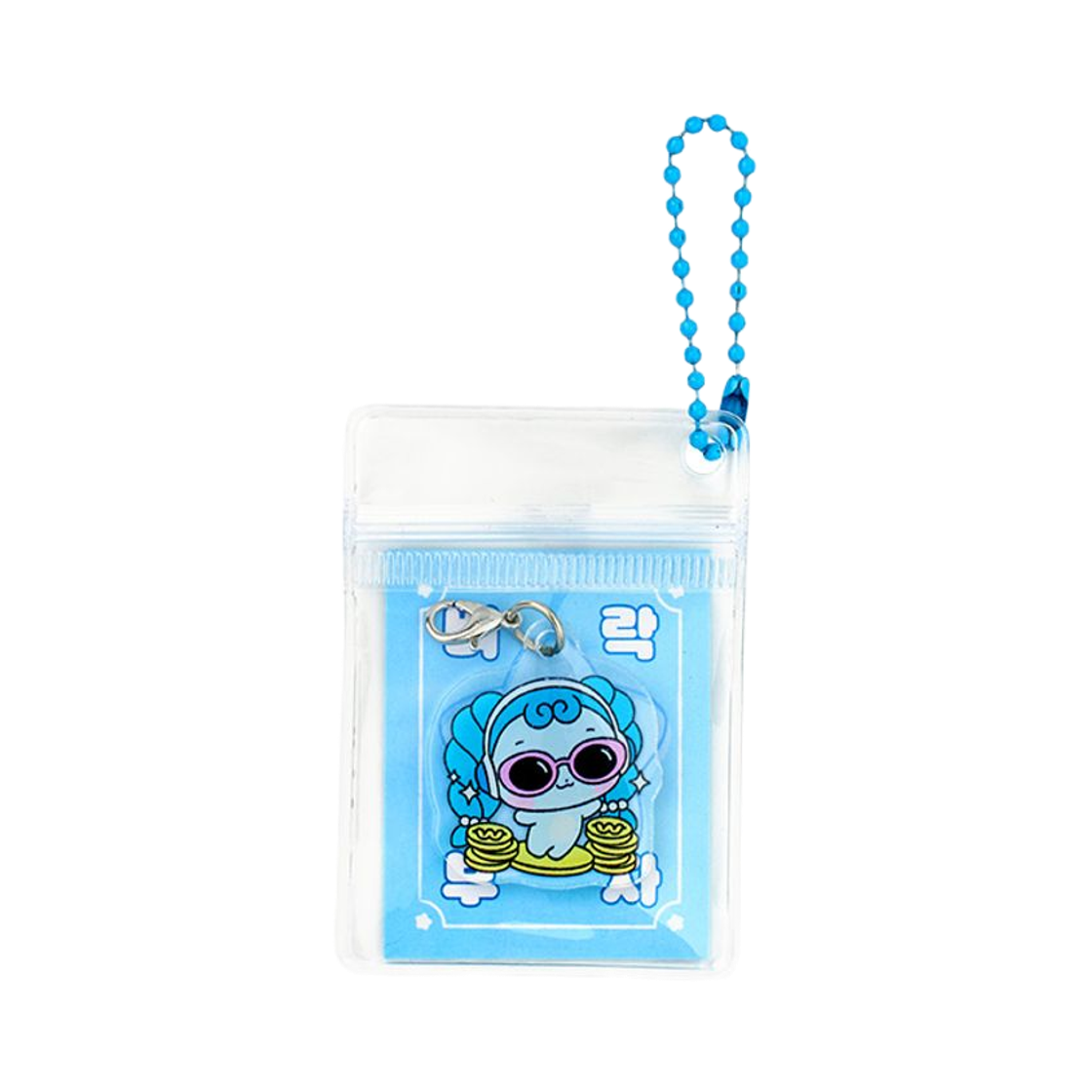 캐치! 티니핑 하츄생활 럭키 참 키링 꾸래핑(Catch! Teenieping Laid-back Days Lucky Charm Keyring Okeydokeyping)