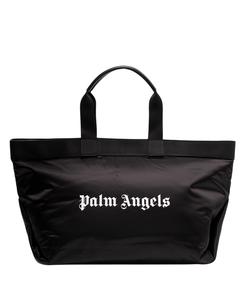 P9G1MPA99 Palm Angels Classic Logo Tote Bag Black