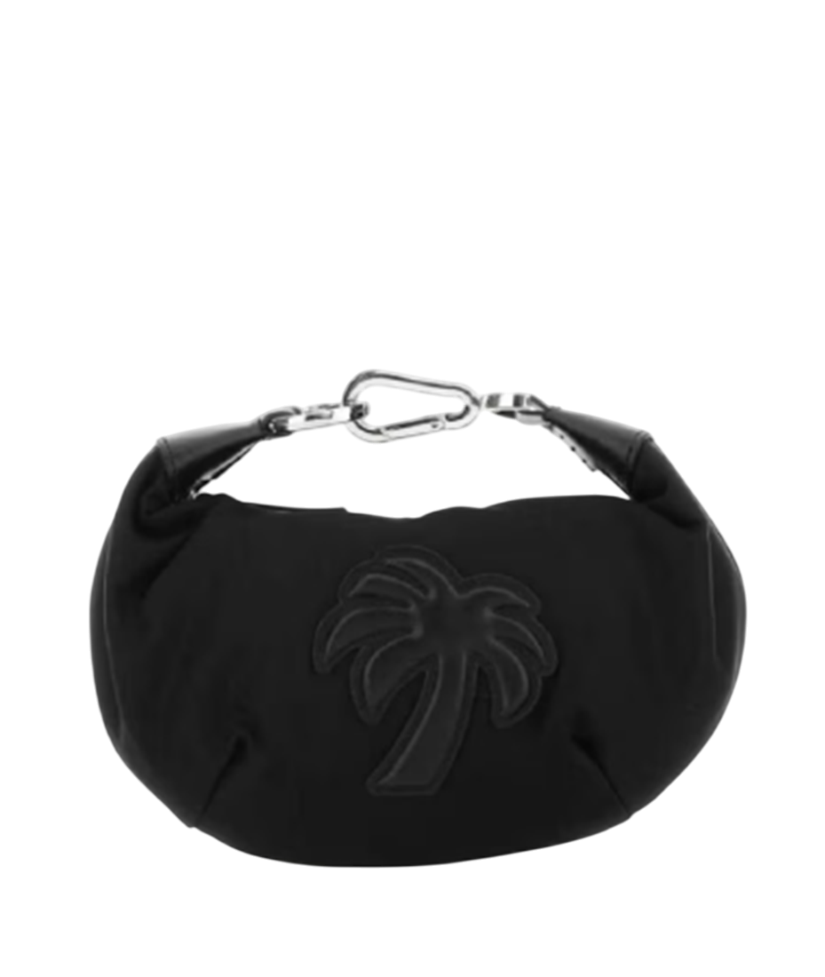 P9G2WMK99 Palm Angels Big Palm Hobo PM Black