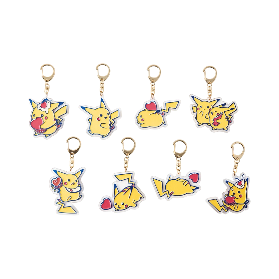 - Pokemon Center Acrylic Keyring Collection Pikachu Diner Sealed Case (1 Blind Box)