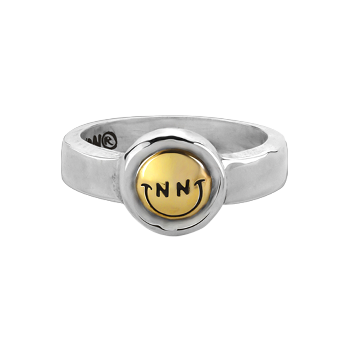 NONENON-120 Nonenon Fried Smile Ring Silver925