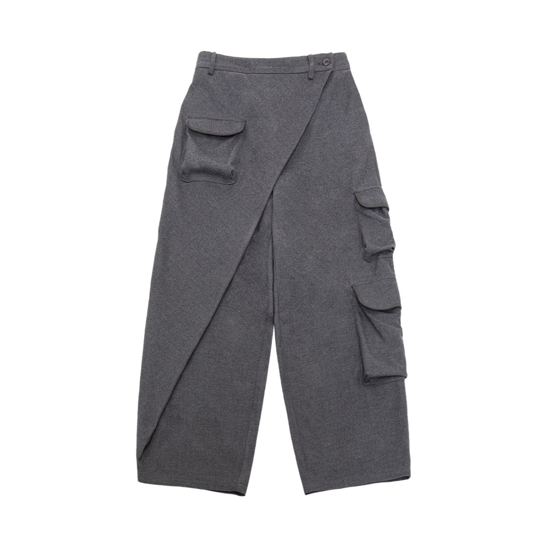 25FWPT002 WET TAG Wrap Cargo Pants Gray
