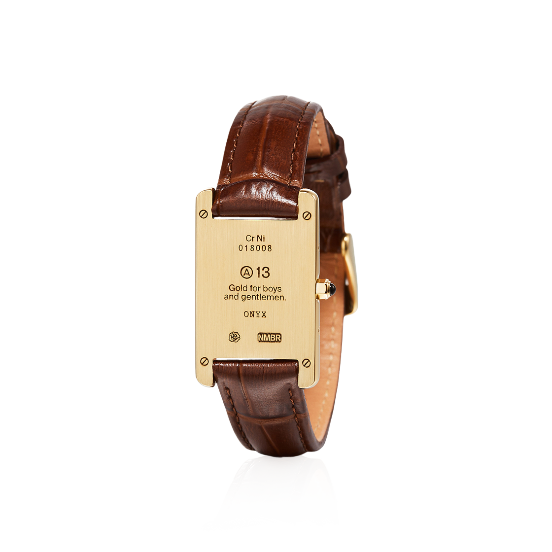 넘버링 #1901 A13 워치 브레이슬릿 브라운/골드(NUMBERING #1901 A13 Watch Bracelet Brown/Gold)