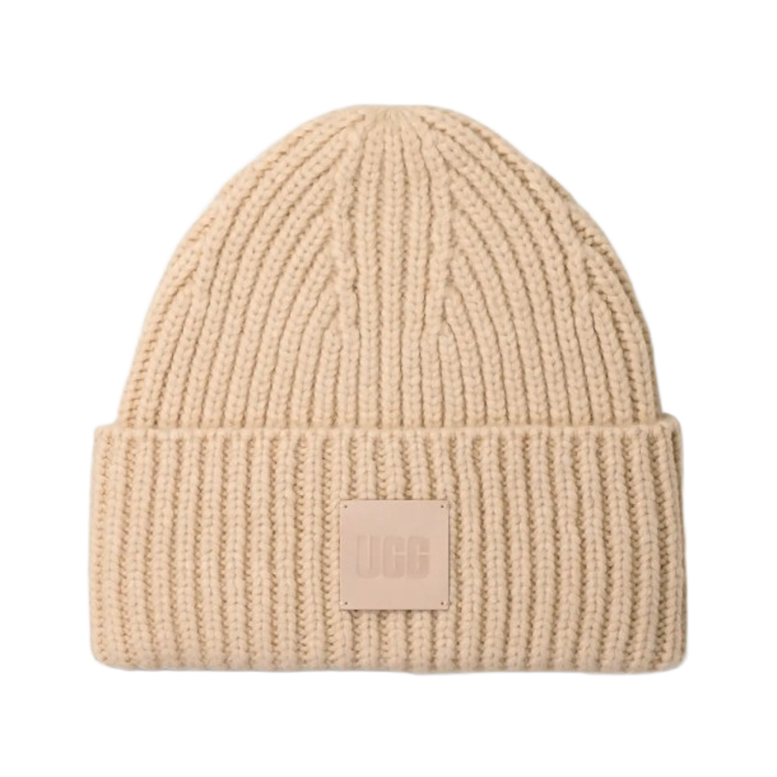 20061-CRM (W) UGG Chunky Rib Beanie Cream