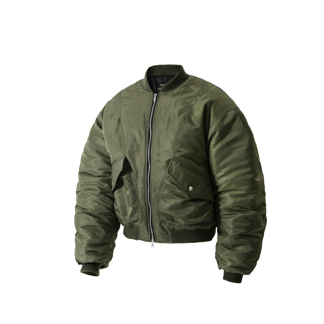 로어링라드 플라이트 셔링 MA-1 카키(ROARINGRAD Flight Shirring MA-1 Khaki)