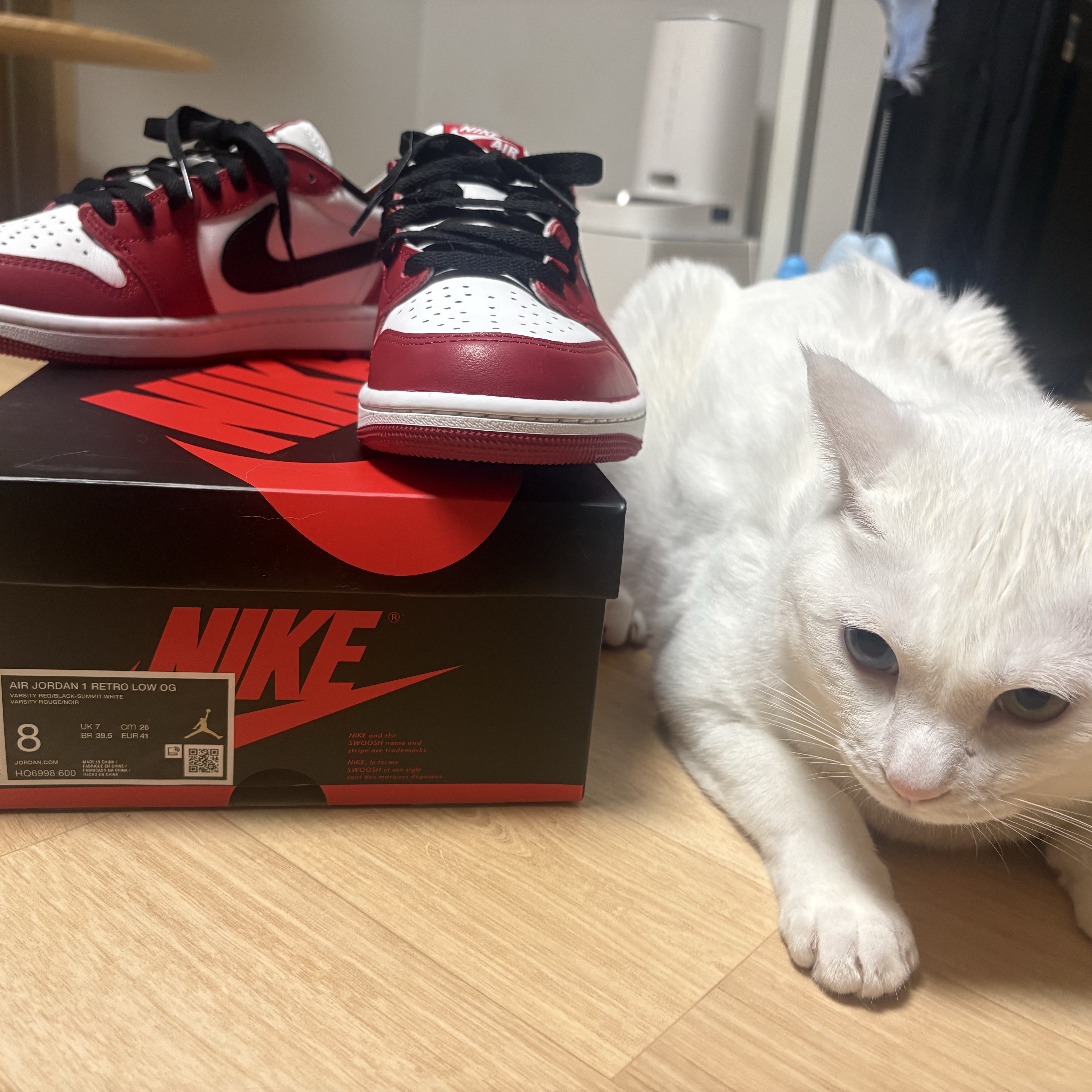 Jordan 1 Retro Low OG Chicago, Jordan 1 Retro High OG Chicago 2022 착용 스타일 - 4