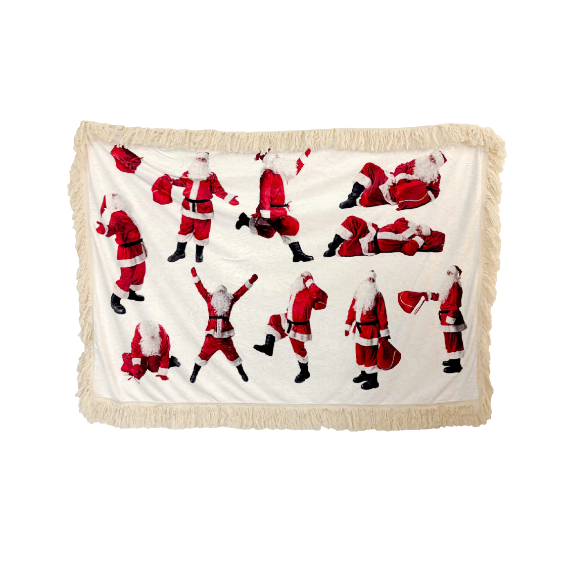 유라이크왓 산타 비지데이 블랭킷 (가로형)([3% 포인트 적립] you like what Santa's Busy Day Blanket (Horizontal))