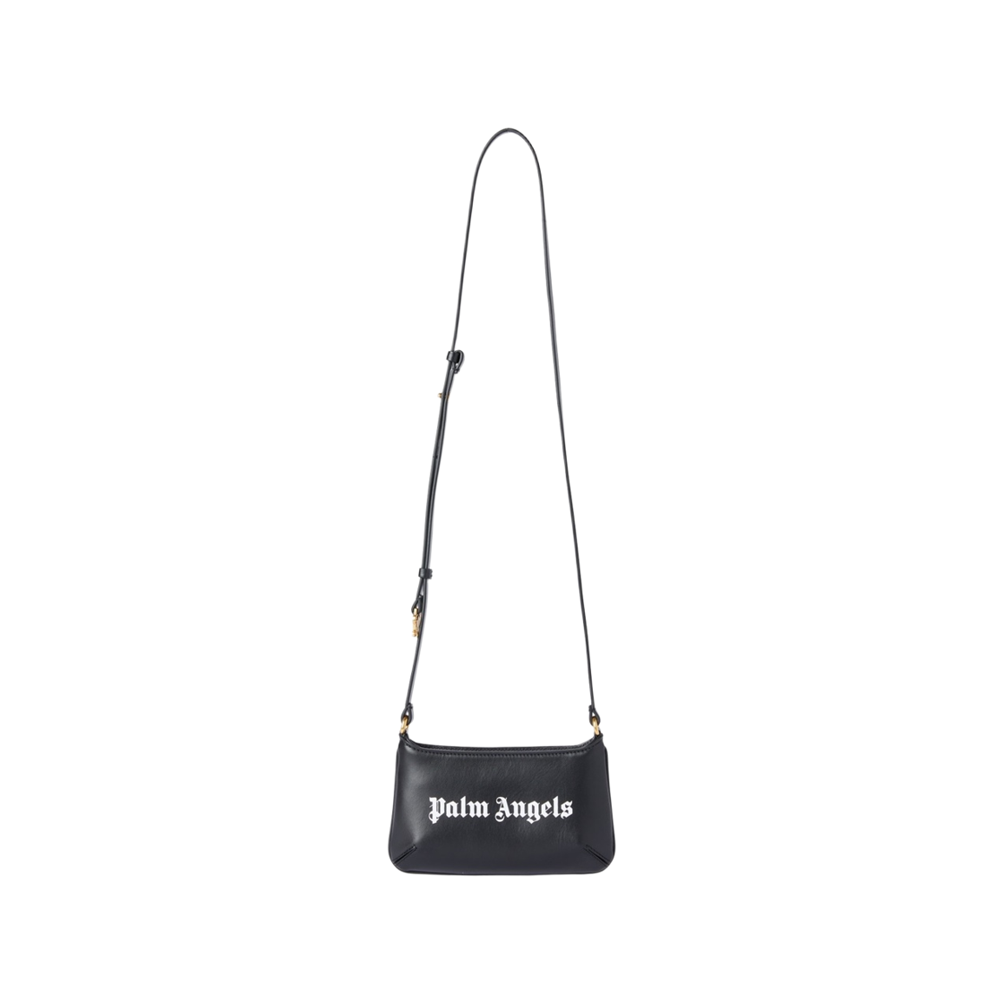 팜엔젤스 로고 레더 조르지나 미니 블랙(Palm Angels Logo Leather Giorgina Mini Black)
