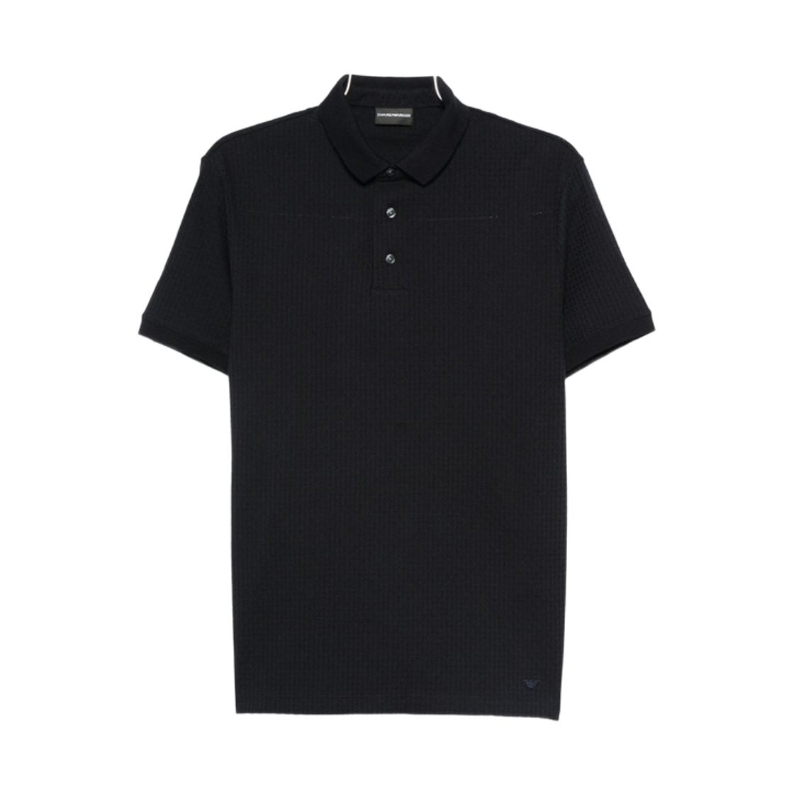 EM003012AF10762FB297 Emporio Armani Cotton Polo Shirt Blue
