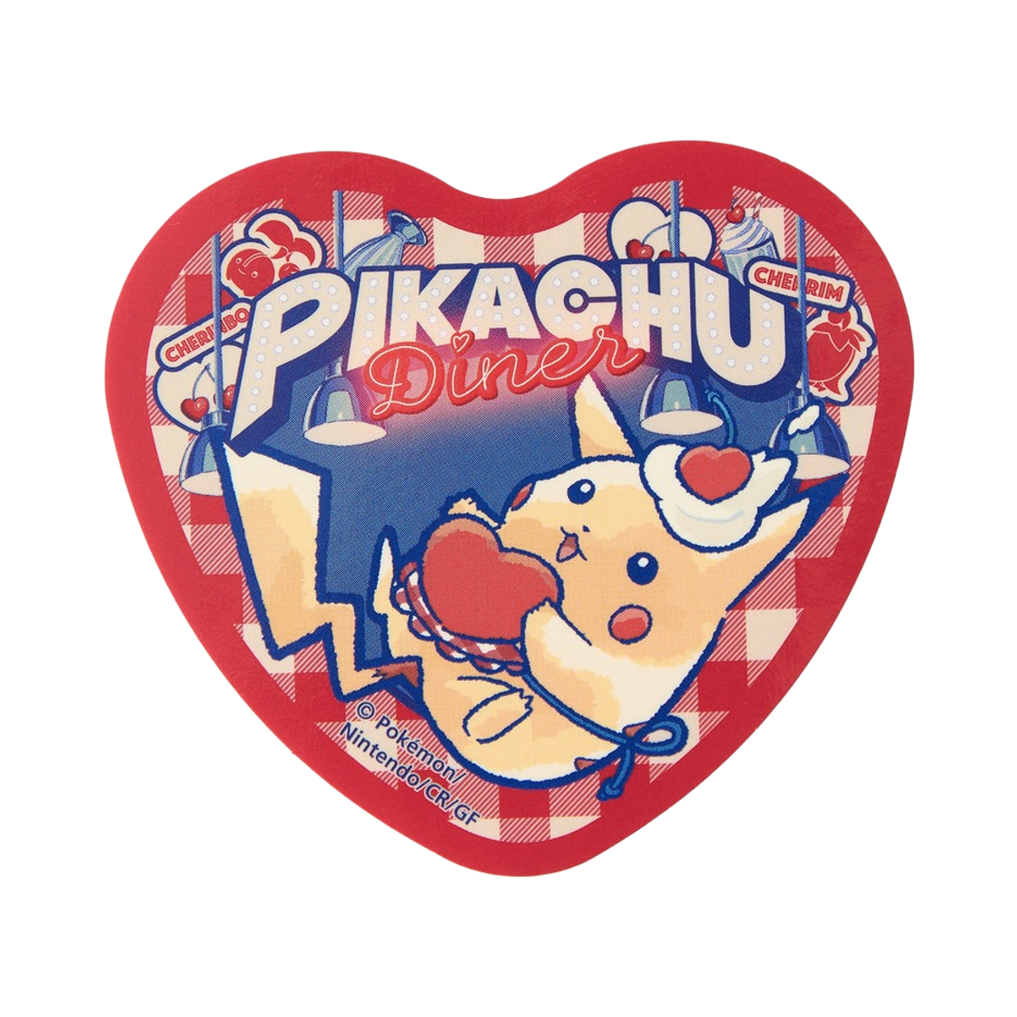 - Pokemon Center Sticker Set Pikachu Diner