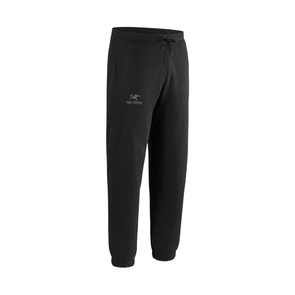 아크테릭스 엠블럼 플리스 조거 팬츠 블랙(Arc'teryx Emblem Fleece Jogger Pants Black) - 1