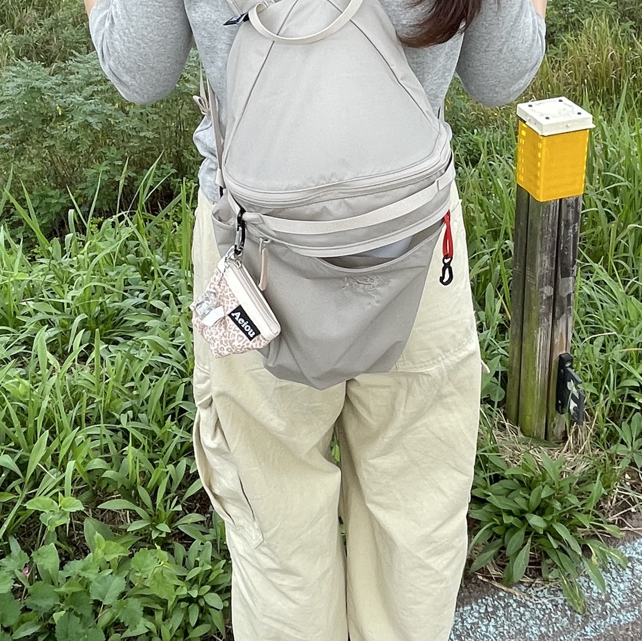 Arc'teryx Heliad 15 Backpack Rune 착용 스타일