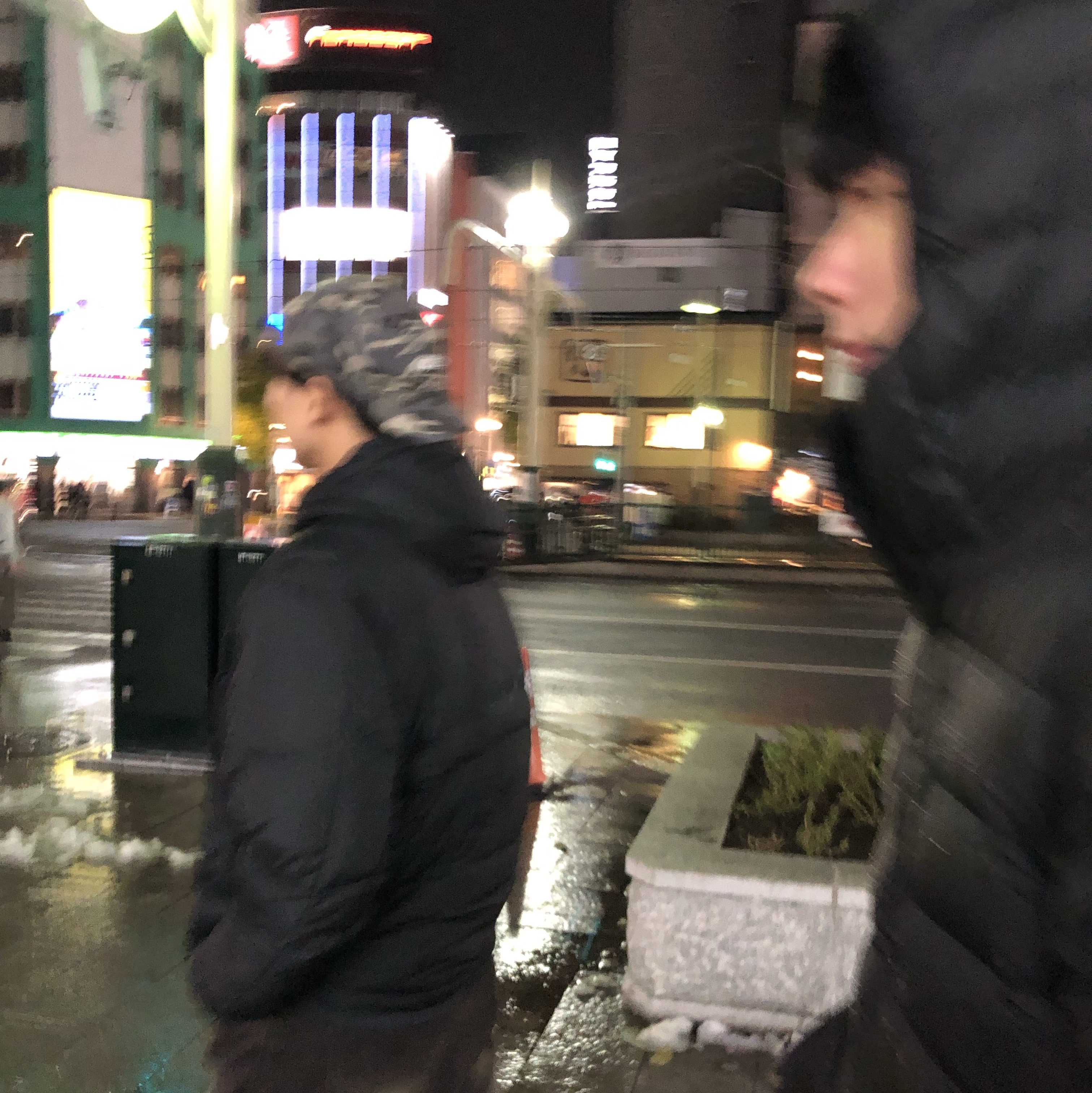 Musinsa Standard City Leisure Hooded Light Down Jacket Black, Stussy New Era 9twenty Basic Trucker Black 착용 스타일 - 2